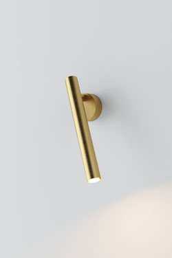 Adjustable gold-plated bedside wall lamp Rui. Robin. 