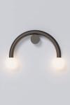 Rigoberta Curved wall light in black. Robin. 