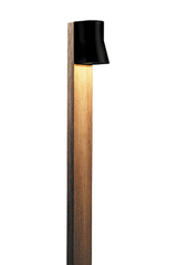 Balise de jardin en porcelaine et teck Beacon noire. Royal Botania. Balise de jardin en porcelaine et teck Beacon noire. Royal Botania.