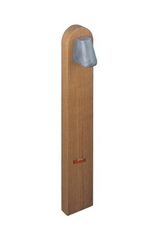 Beamy balise de jardin 100Cm zinc et teck. Royal Botania. Beamy balise de jardin 100Cm zinc et teck. Royal Botania.