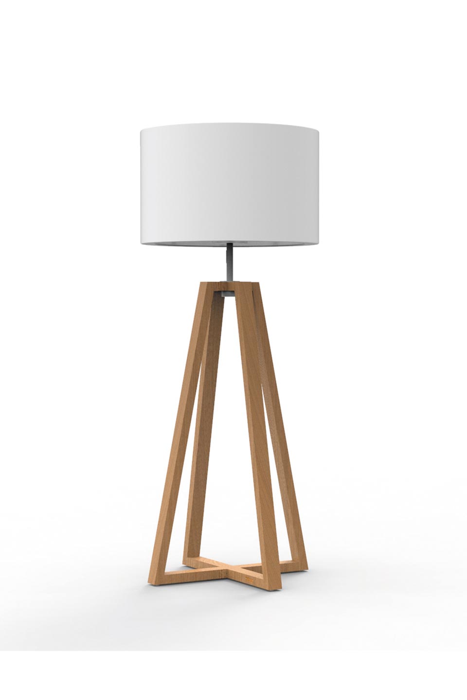 lampshade floor lamp