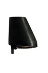 Beamy patinated black garden step light. Royal Botania. 