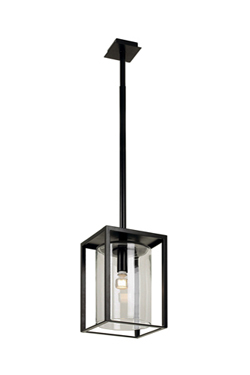 Outdoor pendant lamp Dome smoked glass. Royal Botania. 