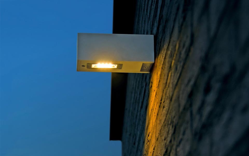 Wall Lamp Twin Corian White Royal Botania Réf 16030014 - Block Wall Lighting Wall Lamp Twin Corian White Royal Botania Réf 16030014 - Block Wall Lighting