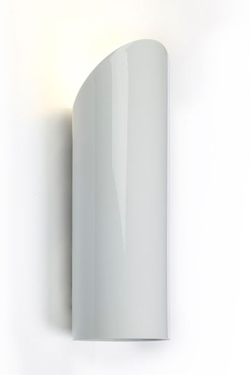 Moso Up white outdoor wall light. Royal Botania. 