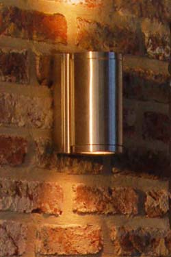 Omega double wall lamp cylinder stainless steel. Royal Botania. 