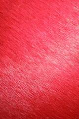 Peau de vache entière teintée rouge. Santelmo. Peau de vache entière teintée rouge. Santelmo.