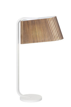 Owalo lampe de table ou de chevet blanche . Secto Design. 