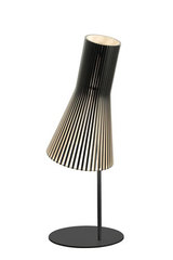 Lampe de table en bois et stratifié noir. Secto Design. 
