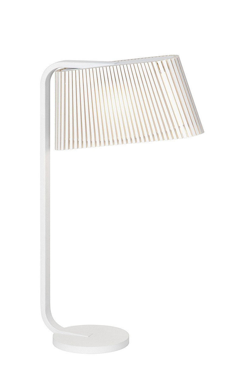 Lampe de Chevet Blanche Design - Bor – Au Bonheur la Lampe