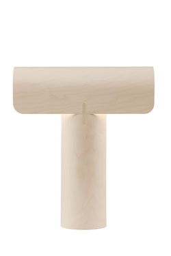 Teelo lampe de table en bouleau naturel. Secto Design. 