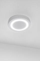 Circle Tech plaster and LED ceiling light 30cm. Sedap. 