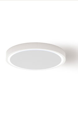 Circle Tech plaster and LED ceiling light 65cm. Sedap. 