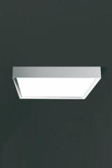 Square ceiling light with polycarbonate diffuser. Sedap. Square ceiling light with polycarbonate diffuser. Sedap.