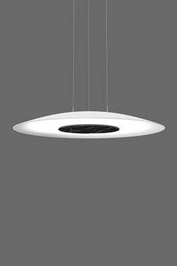 Astre pendant lamp in plaster and marble. Sedap. 