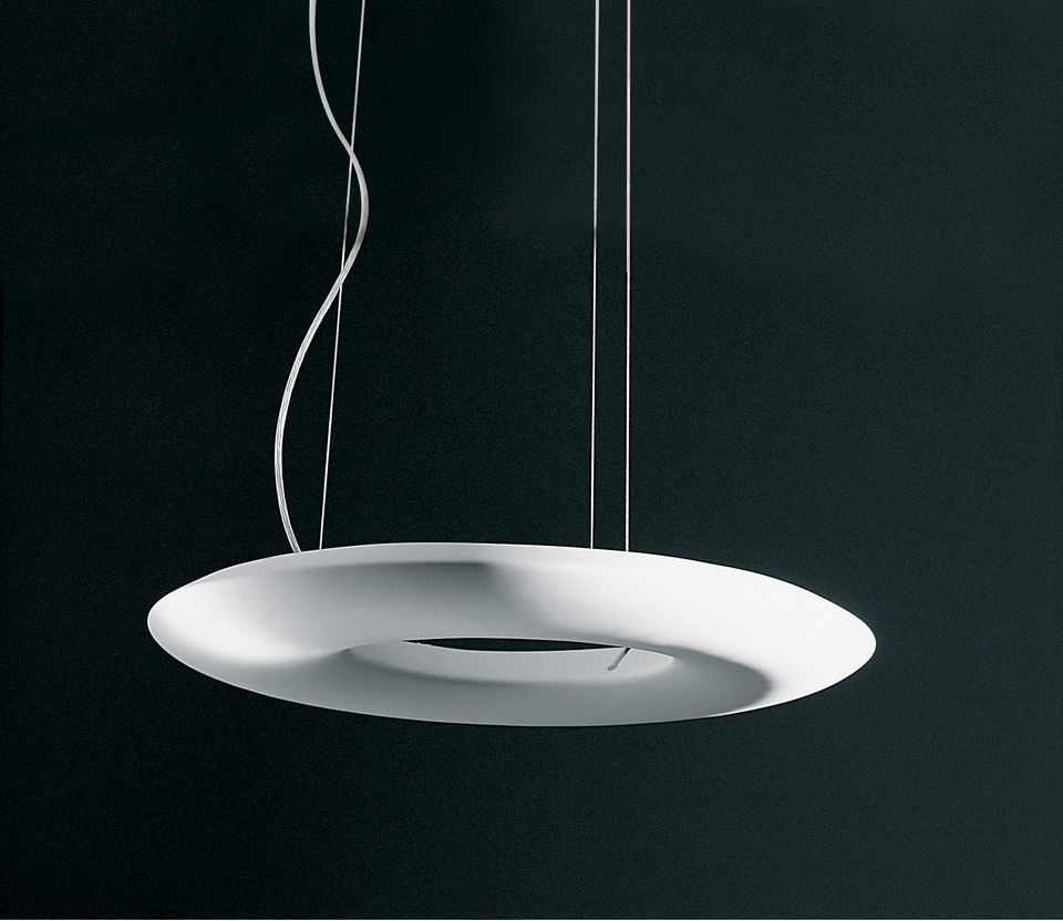 Halo Circular Suspension Powerful And Indirect Lighting Sedap