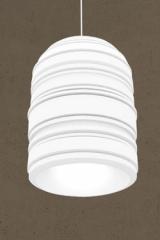 Terre 25 white plaster dome pendant lamp. Sedap. Terre 25 white plaster dome pendant lamp. Sedap.