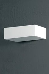 Edge Small model rectangular natural plaster wall lamp. Sedap. Edge Small model rectangular natural plaster wall lamp. Sedap.