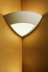 Wall lamp Angle 1817 in plaster and frosted glass. Sedap. Wall lamp Angle 1817 in plaster and frosted glass. Sedap.