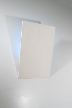 Wall lamp Format A4 vertical in natural plaster. Sedap. 