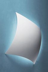 Natural plaster wall lamp Sail. Sedap. Natural plaster wall lamp Sail. Sedap.