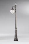 Goccia blown glass drop outdoor floor lamp. Siru. 