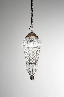 Baloton crystal outdoor pendant lamp 60cm Baba. Siru. 