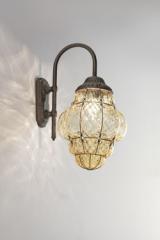 Classic Venetian lantern outdoor wall light. Siru. Classic Venetian lantern outdoor wall light. Siru.