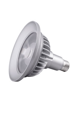 Ampoule spot PAR38 LED 9°, 2700K . SORAA. 
