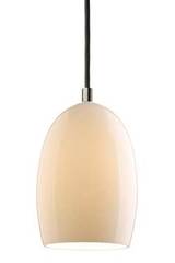 Suspension UME 1 en verre opale écru. Sottoluce. Suspension UME 1 en verre opale écru. Sottoluce.