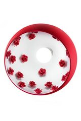 Atlas Roses suspension globe rouge en céramique décoré de roses. Munari par Stylnove Ceramiche. Atlas Roses suspension globe rouge en céramique décoré de roses. Munari par Stylnove Ceramiche.