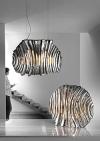 Dune lampe en céramique feuille d
