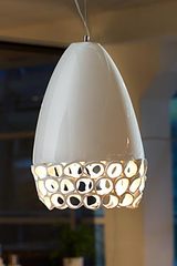 Linea Reef suspension ronde émail blanc brillant. Munari par Stylnove Ceramiche. Linea Reef suspension ronde émail blanc brillant. Munari par Stylnove Ceramiche.