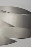 I Lucci lustre 145cm en nickel brossé. Terzani. 