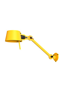 Applique de chevet style industriel jaune Bolt. Tonone.