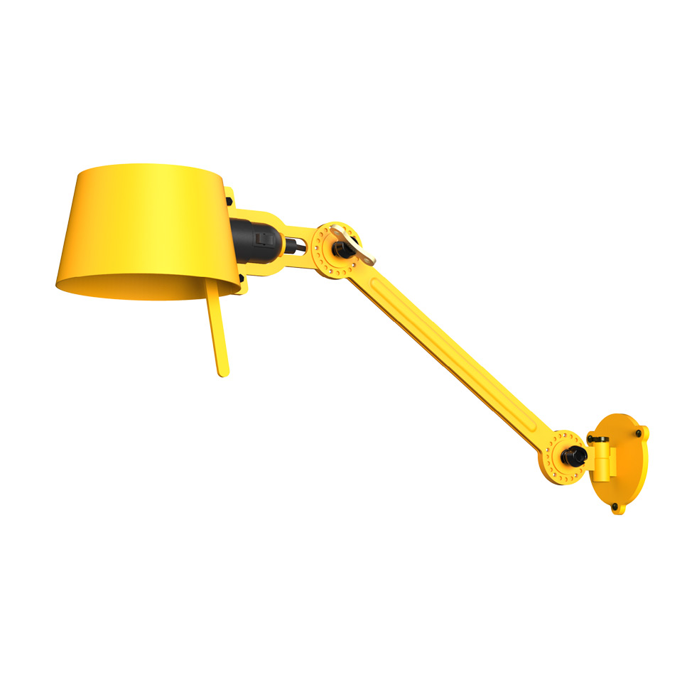 Applique de chevet style industriel jaune Bolt. Tonone.  Applique de chevet style industriel jaune Bolt. Tonone.