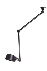 Industrial loft ceiling lamp in black grained steel Bolt. Tonone. Industrial loft ceiling lamp in black grained steel Bolt. Tonone.