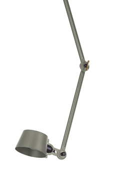 Ceiling light moss green with head and double adjustable arms, Bolt. Tonone. 