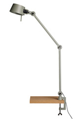 Desk lamp Bolt Desk with two arms, in orange metal. Tonone. 
