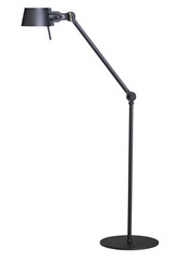 Design floor lamp in black with articulated arm Bolt. Tonone. 