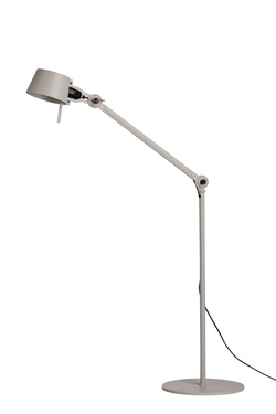 Industrial style floor lamp in gray metal Bolt. Tonone. 