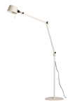 Large articulated floorlamp in lighting white steel. Tonone. 