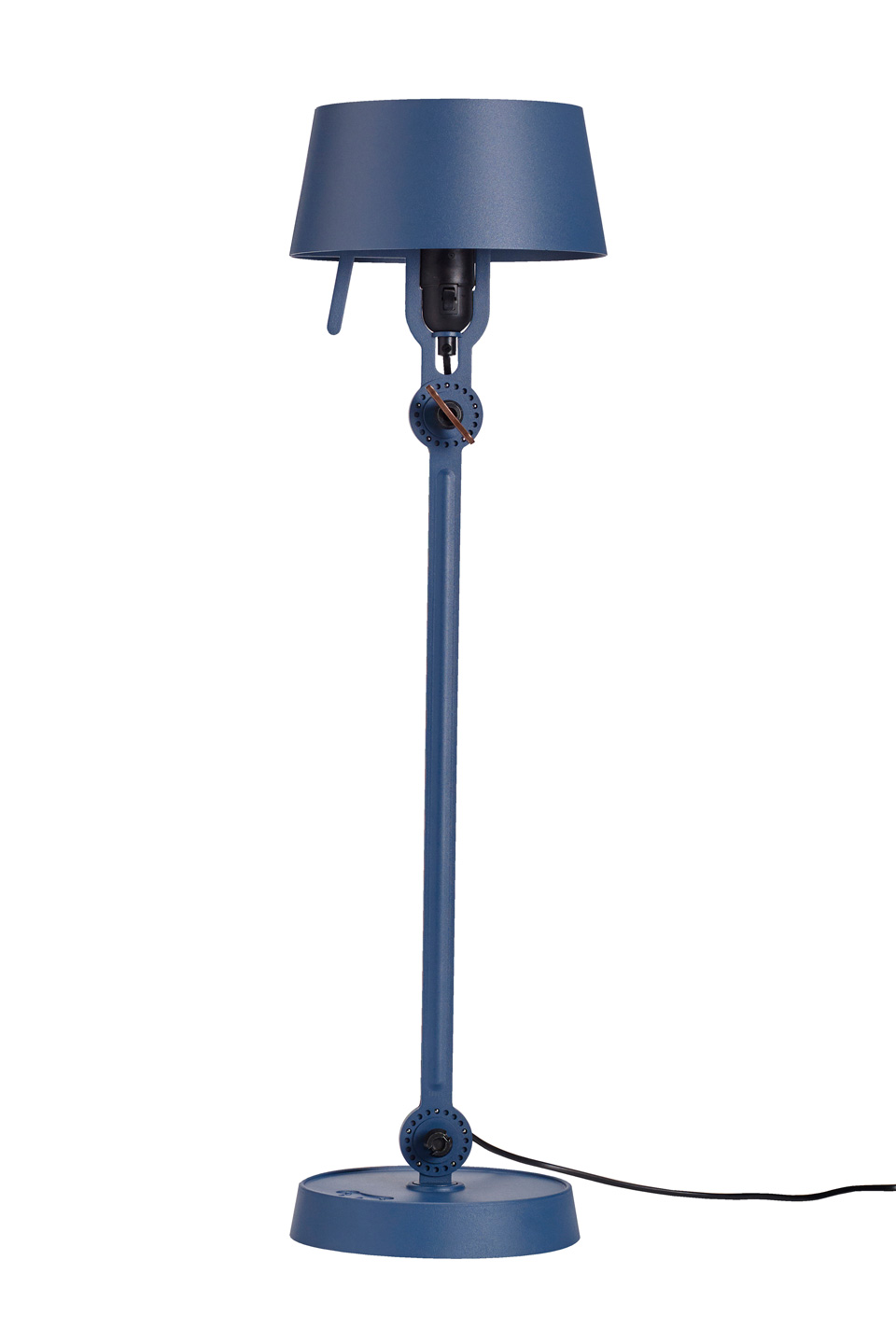 Lampe de bureau style industriel en métal bleu orage Bolt Desk