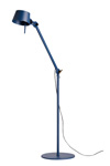 Lampadaire design industriel en acier bleu Bolt. Tonone. 