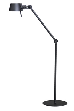 Lampadaire design noir bras articulé Bolt. Tonone. 