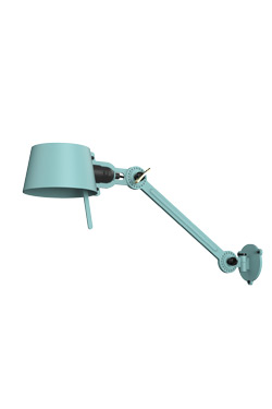 Bolt ice blue metal bedside lamp. Tonone. 