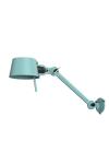 Bolt ice blue metal bedside lamp. Tonone. 