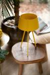 Lampe de table trépied jaune Bella. Tonone.