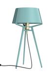 Bella ice blue metal table lamp. Tonone.  Bella ice blue metal table lamp. Tonone.