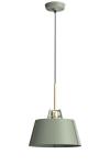 Suspension en métal vert kaki Bella. Tonone.